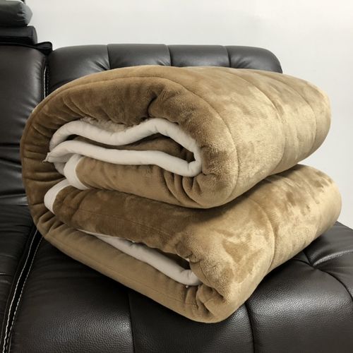 Fleece Blankets And Throws Adult Thick Warm Winter Blankets Home Super Soft  Duvet Luxury Solid Blankets On Twin Bedding