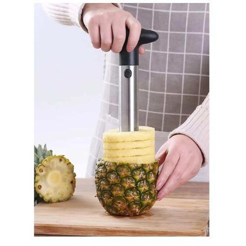 product_image_name-Generic-Stainless Steel Pineapple Peeler, Corer & Slicer – Quick & Easy Fruit Preparation Tool-3