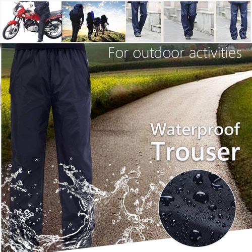 Lindstrands WP Pants Waterproof Motorcycle Over Trousers Black