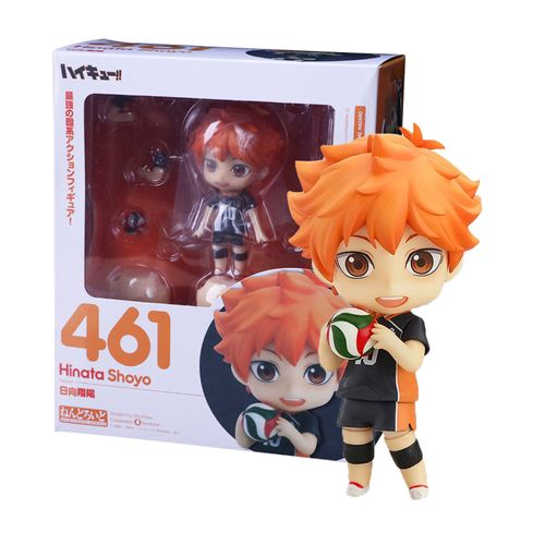 Figura De Anime Haikyuu – Ushijima Wakatoshi Serie 789, Estatua De PVC De 10 Cm, Articulable Y Con Caras Intercambiables