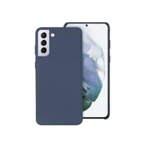 product_image_name-Generic-Samsung Galaxy S21 Soft Silicone Back Cover, Anti-Fingerprint Äž Blue, Shockproof Protection, and Slim Fit Protection-3