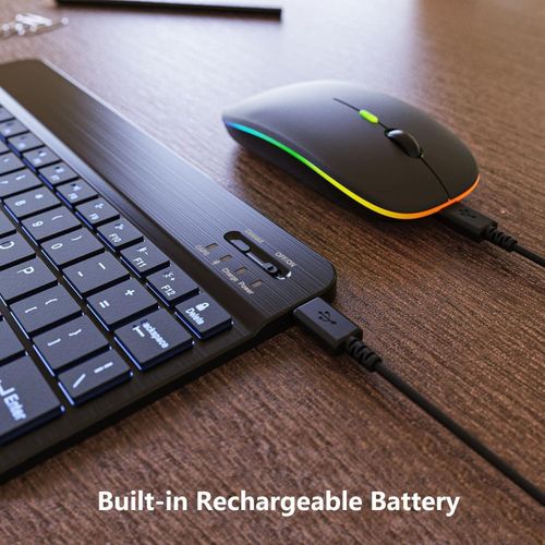 product_image_name-Generic-7-Color Backlit Bluetooth Keyboard & Mouse Combo for iPad, Rechargeable (Black)-5