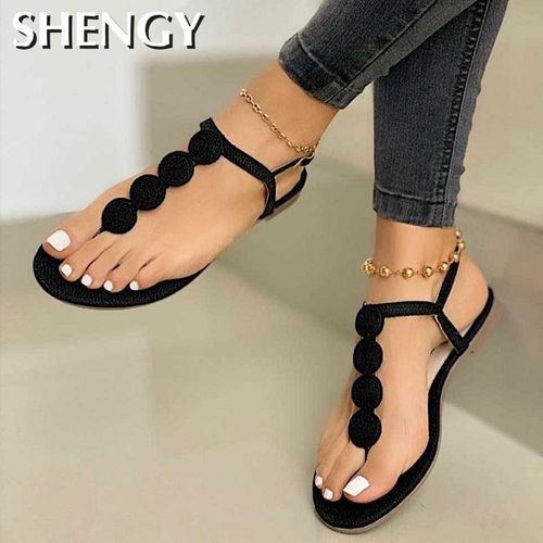 Remy Embellished Gladiator Sandal in Black - Get great deals at ShoeDazzle