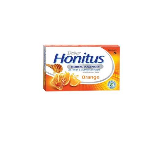 product_image_name-Dabur-Herbal Honitus Lozenges – Orange 100g-1