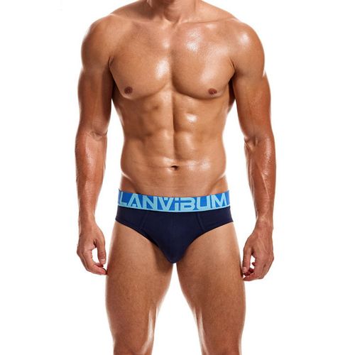 Men’s Breathable Briefs - Dark blue