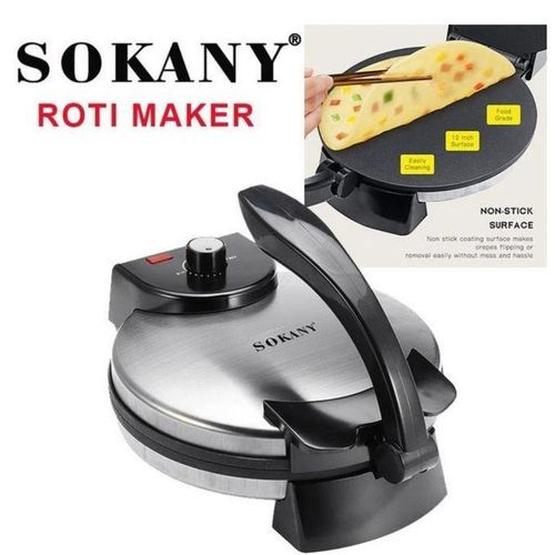 product_image_name-Sokany-Heavy Duty Non Stick Electric Chapati/ Roti Maker-1