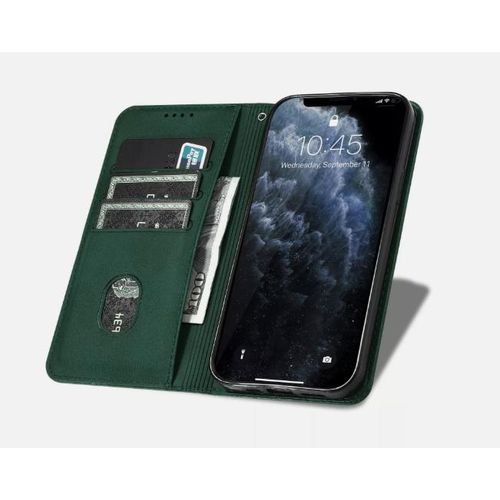 product_image_name-Generic-Samsung Galaxy S24 Ultra Phone Case, Luxury Genuine Leather Flip Wallet Cover with Magnetic Closure, Shockproof Protective Case with Card Slots and Kickstand-5