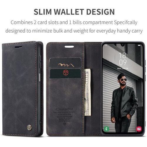 product_image_name-Generic-Caseme For Samsung Galaxy A15 (4G/5G) Suede PU Leather Wallet Case Flip Folio Stand View Shock-proof Book Matte PU Cover With Card/Cash Slots Kickstand Magnetic Closure-6