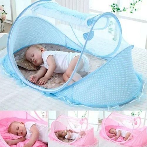 product_image_name-Generic-Portable Foldable Baby Netting Polyes Newborn Sleep Bed Travel Baby Mosquito Nets-1