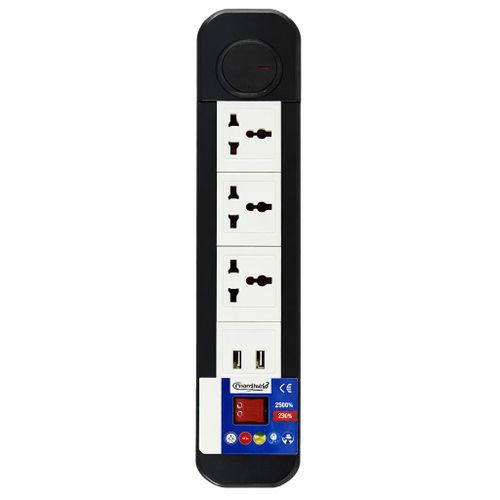 product_image_name-Powermate-Universal power extension board with 3 sockets and USB-1