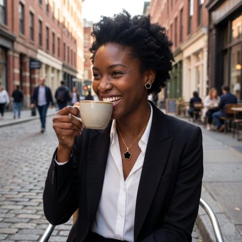 product_image_name-Fashion-Personalized Star Necklace Set – Gold color Women's Necklace and Earrings set-2