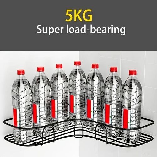 product_image_name-Generic-Punch-free Bathroom Triangle Storage Rack Multifunctional Wall Hanging Bracket-4