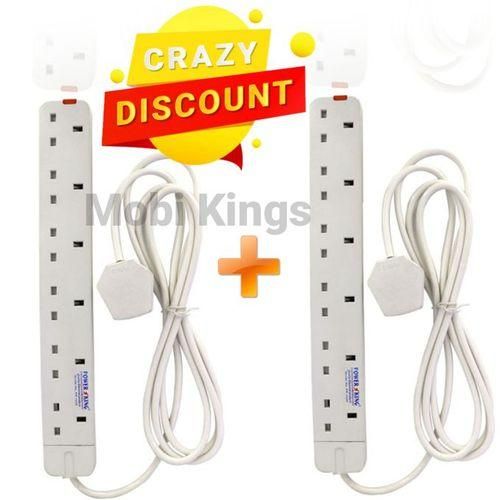 product_image_name-Power King-2Pcs 6 Way Power Extension Socket 3M Cable-1