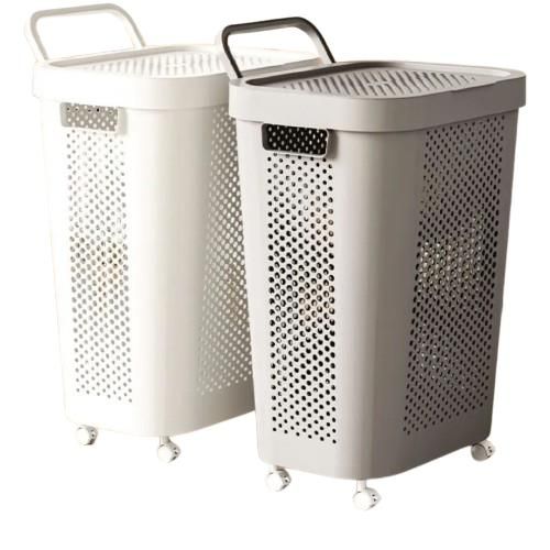 product_image_name-Generic-Rolling Laundry Basket Organizer with Lid-1