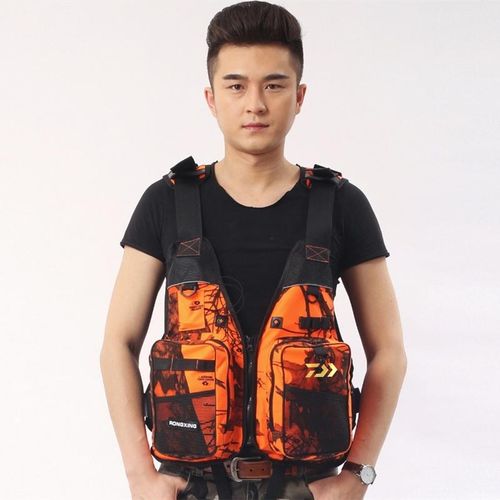 Generic Mens Outdoor Fishing Vest Life Jacket Swimming Pographer