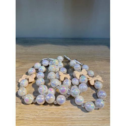 product_image_name-Generic-Phone Anti-lost/theft Lanyard Key Short Wrist Pendant Colorful Round Bead Pendant Women's Hand-held Chain Mobile Phone Lanyard-3