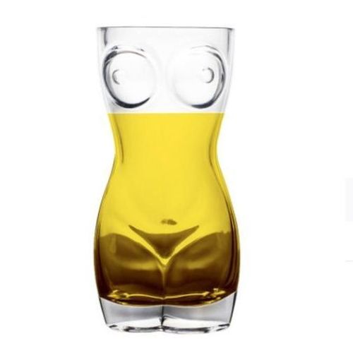 Creative Body Shape Glass Cup Wine Shot Glass Cup Lady Men Body shape