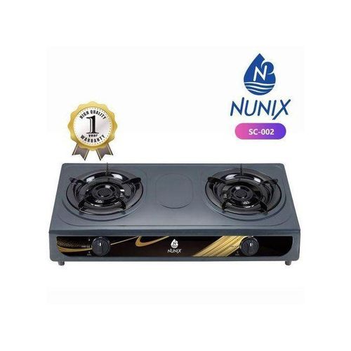 product_image_name-Nunix-2 Gas Burner  Stainless Steel Cooker-1