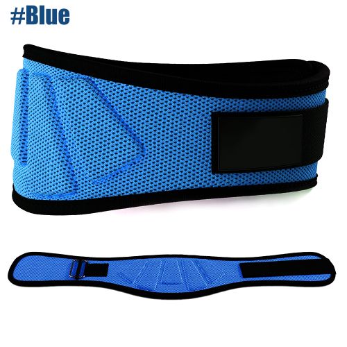 Generic (Blue)Fitness Weight Lifting Waist Belt Back Support Belts For Men  Women Gym Weightlifting, St JIN