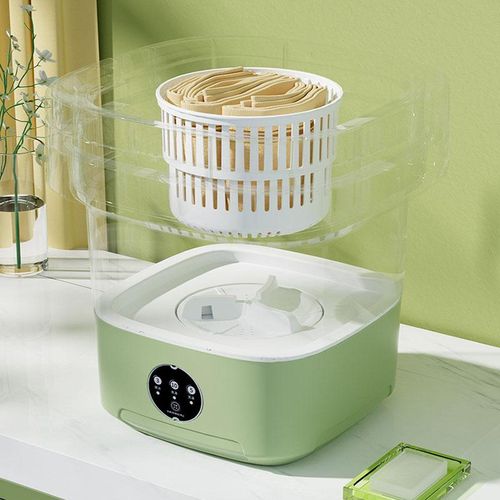 product_image_name-Generic-11L Mini Portable Folding Washing Machine Bucket For Clothes Cleaning-8