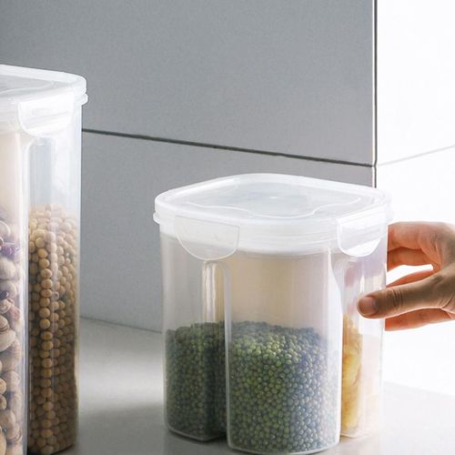 Grain rice storage container crisper home storage organization kitchen