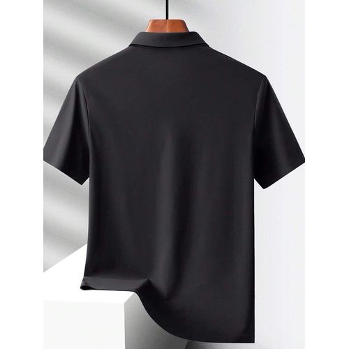 product_image_name-Felix-Classic Black Polo T-Shirt-4