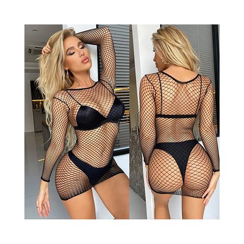 FULA-bao Women Sexy See Through Leggings High Waist Sheer Mesh Bodycon  Pants Clubwear Bikini Bottom Cover Ups