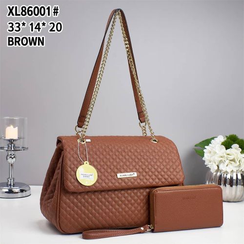 product_image_name-Generic-2 in 1 official classy stylish shoulder leather handbag -1