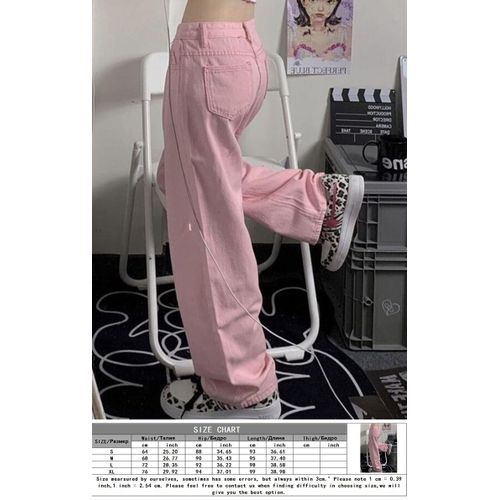 Free Shipping-HOT PINK CARGO PANTS