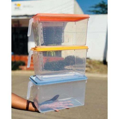 product_image_name-Generic-2pcs 5-Litres Plastic Cereal/Fridge Containers-1