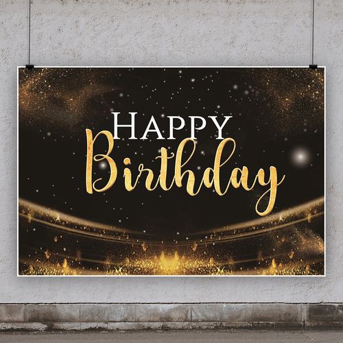 Generic Happy Birthday Backdrop Banner Background Cloth Photo Props- @ Best  Price Online | Jumia Kenya