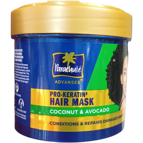 product_image_name-Parachute-Pro-Keratin HAIR MASK Coconut & Avocado Repairs Damaged Hair jm-1