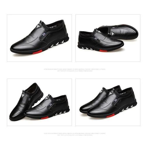 Fashion Men's Soft Sole Leather Shoes - Black @ Best Price Online ...