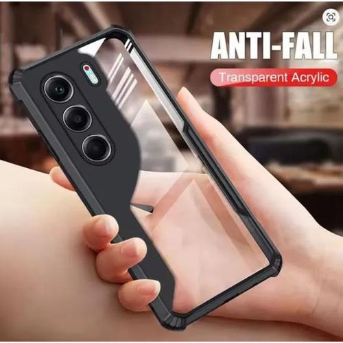 product_image_name-Generic-Tecno Camon 40 Pro Transparent with Black Edges Case/cover-3