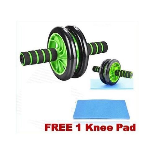 product_image_name-Generic- Ab Roller Wheel, Abs Workout Equipment for Abdominal & Core Strength Training, Exercise Wheels for Home Gym, Fitness Equipment for Core Workout with Knee Pad Accessories-1