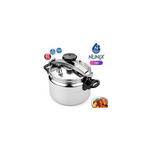product_image_name-Nunix-Aluminium Pressure Cooker - Explosion Proof - 9 L -1