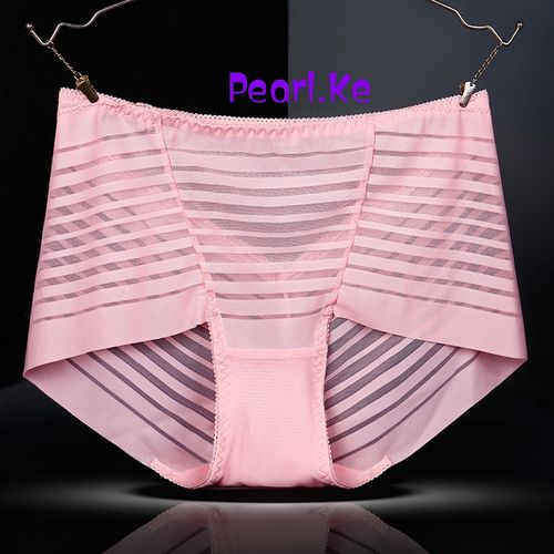  High Waist Lace Panties Ladies Sexy Pearl Thong Ladies