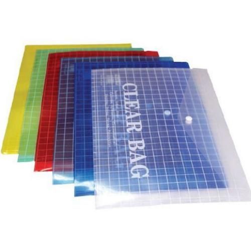 Generic 10pcs A4 Clear Bag Plastic Document Wallet Files Folders @ Best  Price Online | Jumia Kenya