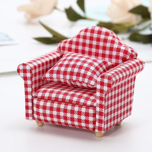 Dolls house armchair top