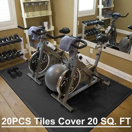 product_image_name-Generic-20-piece black exercise mat, puzzle foam mat, gym floor mat, with EVA foam floor tiles, suitable for home gym workouts.-7