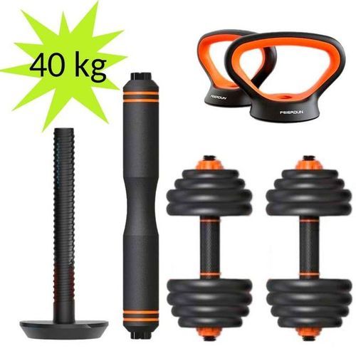 product_image_name-Generic-6 In 1 Dumbbell &Kettlebell & Barbell Set,40kg Set-2