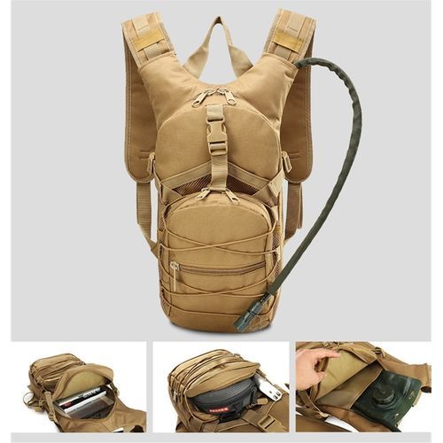 Mochila de Hidratación Camel Bag 20L / 2L (M-1) (Verde) - Suilike