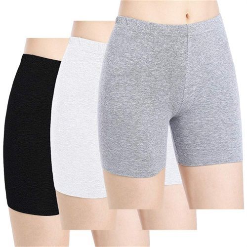 Fashion (grey)Women Safety Shorts Seamless Pants High Waist