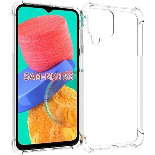 product_image_name-Generic-M33 5G Case Clear TPU Four Corners Cover Transparent Soft-1