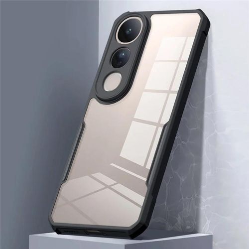 product_image_name-Xundd-Vivo V50 Lite Phone Case, Airbag Shockproof Bumper Shell with Transparent Acrylic Back & TPU Buffer-3