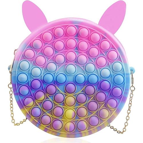 3D Fashion Sling Bags Cross-body Purses Chain Pop It Bag for Girls ...