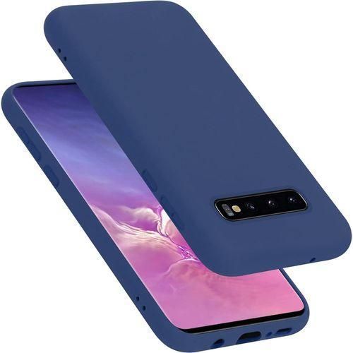 product_image_name-Generic-Samsung Galaxy S10 5G Shockproof Silicone Case Microfiber Lining Cover, Protective Phone Case-1