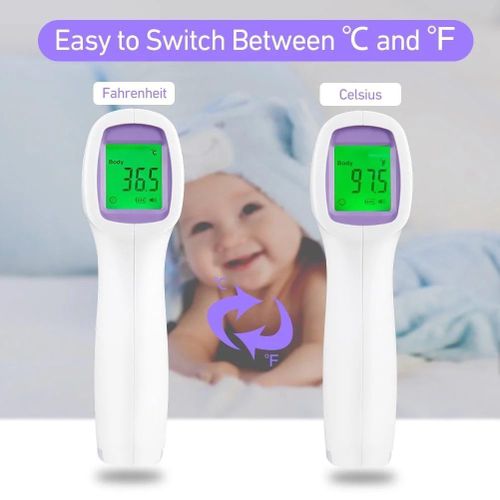 product_image_name-Generic-Forehead Thermometer for Adults and Kids, Digital Baby Thermometer with Fever Alarm, Fast Accurate Results, Home Medical & Nurse Essentials-7