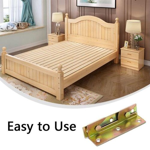 Generic 4 Sets Metal Bed Bracket Bed Frame Fixing Connecting Furniture Rail Hook Brackets Hinge Fitting Connector Lock Hardware Best Price Online Jumia Kenya