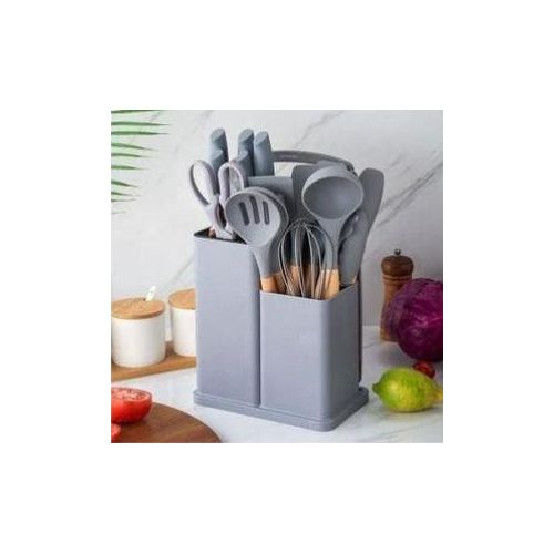 product_image_name-Generic-19pcs heat resistant silicone cooking kitchen spoon set-3